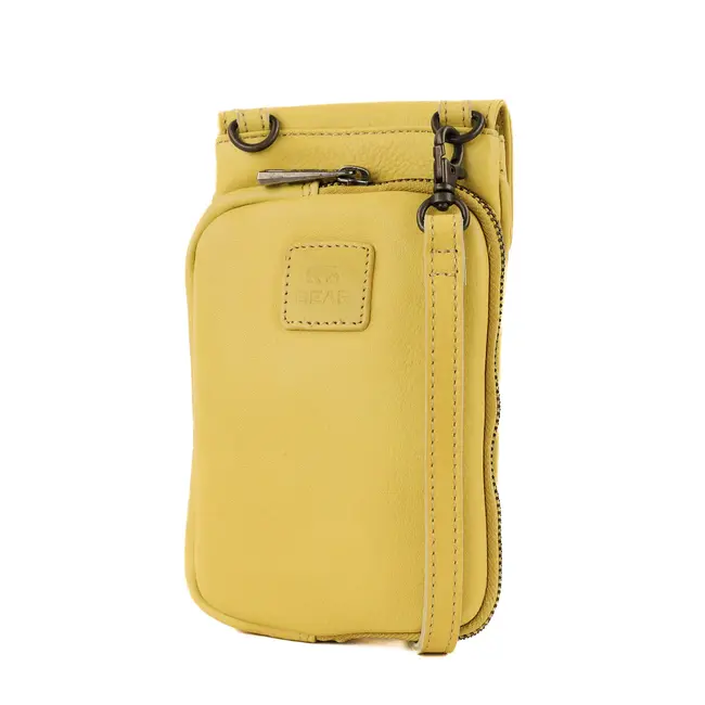 Bear Design Telefoontasje 'Romee' -  Butter Yellow