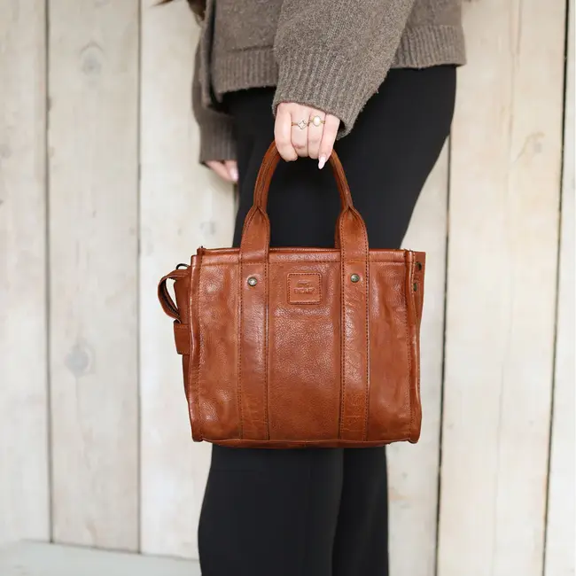 Bear Design Mini Totebag 'Pepe' S Bruin