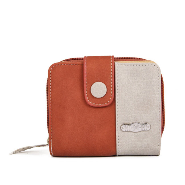 Hi-di-Hi Portemonnee 'Little Magpie' Red/L.Grey - LTM13