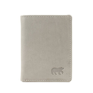 Bear Design Pasjeshouder met briefgeldvak 'Cas' Dust