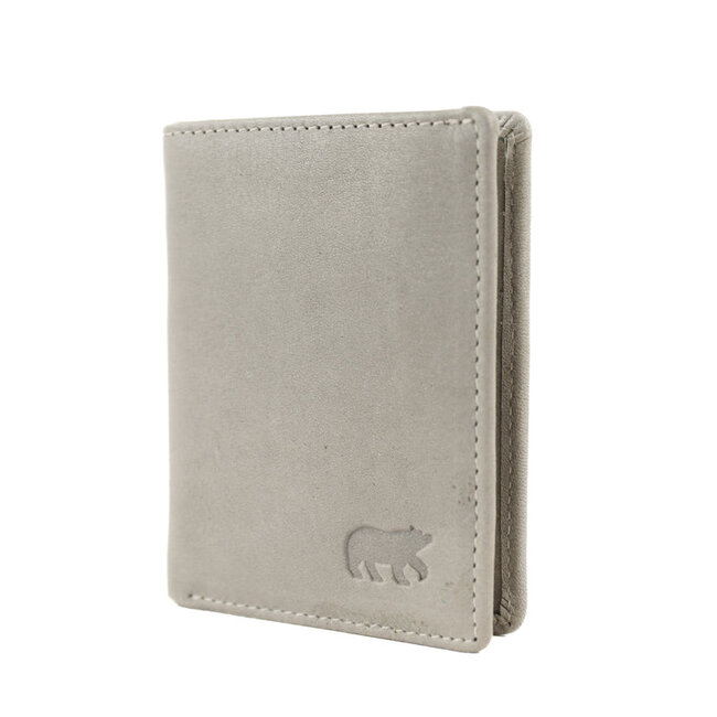 Bear Design Pasjeshouder met briefgeldvak 'Cas' Dust