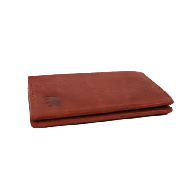 Bear Design Pasjeshouder met briefgeldvak 'Cas' Rood