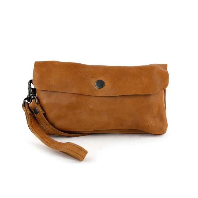 Bear Design Clutch/Mini schoudertasje 'Lydia' Taupe