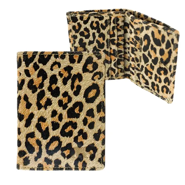 Bear Design Pasjeshouder met briefgeldvak 'Cas' Panther