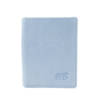 Bear Design Pasjeshouder met briefgeldvak 'Cas' Sky