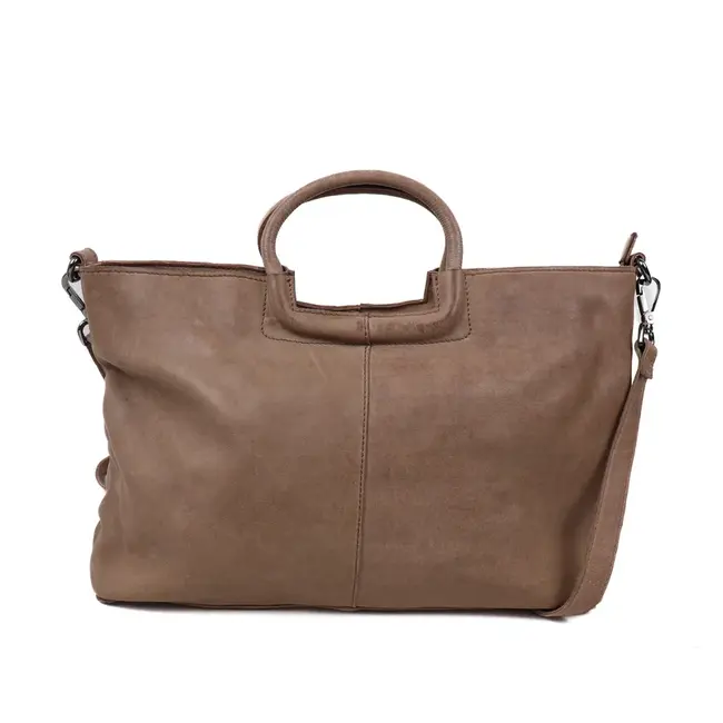 Bear Design Schouder/Handtas 'Jasmijn'  L Taupe