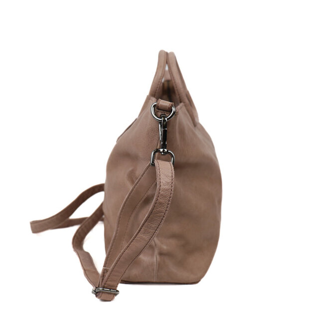 Bear Design Schouder/Handtas 'Jasmijn'  L Taupe