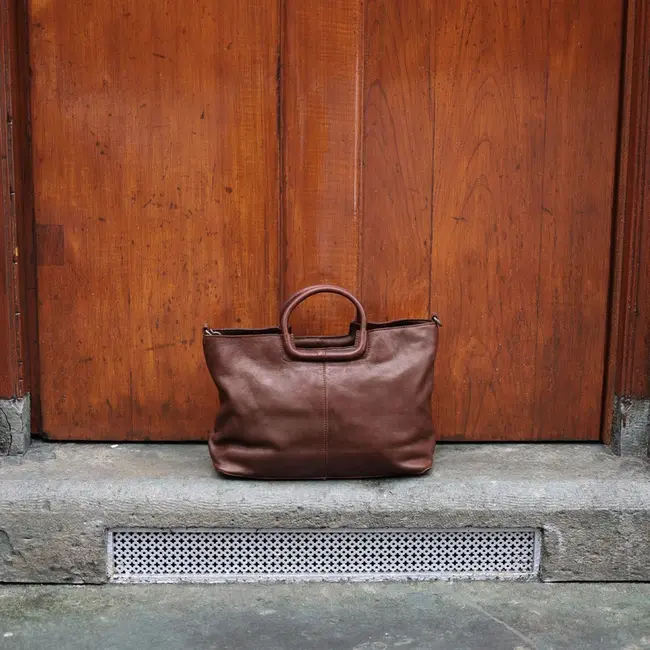Bear Design Schouder/Handtas 'Jasmijn'  L Taupe