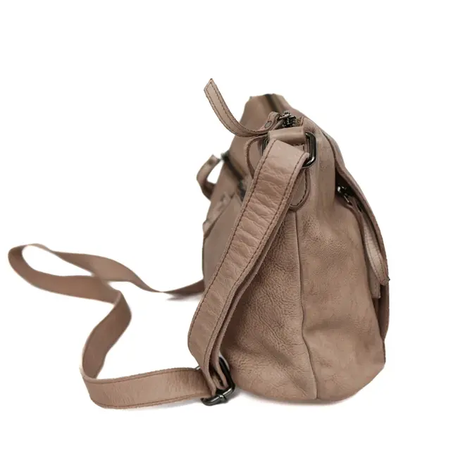 Bear Design Schoudertas 'Stella' Taupe