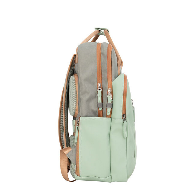 New Rebels 'Ferron' Milwaukee handel backpack - Salie Groen