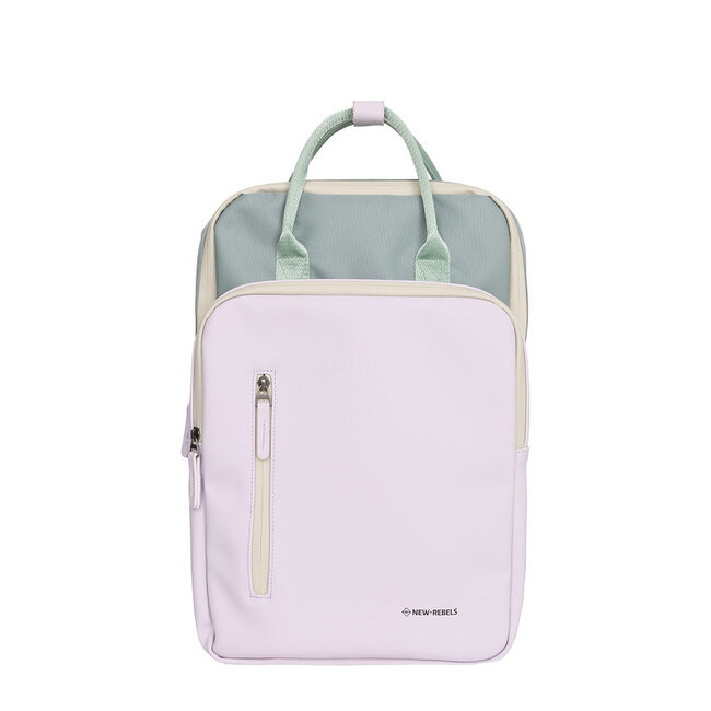 New Rebels 'Ferron' Milwaukee handel backpack - Lila