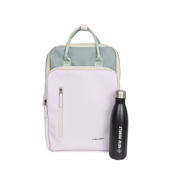 New Rebels 'Ferron' Milwaukee handel backpack - Lila