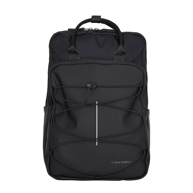New Rebels 'Trondheim' Milwaukee handel backpack - Zwart
