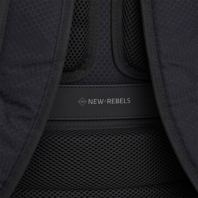 New Rebels 'Trondheim' Milwaukee handel backpack - Zwart