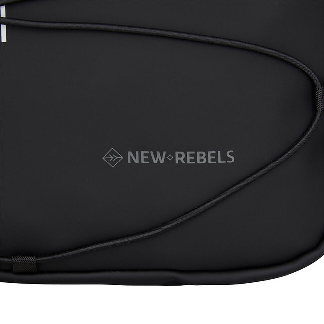 New Rebels 'Trondheim' Milwaukee handel backpack - Zwart