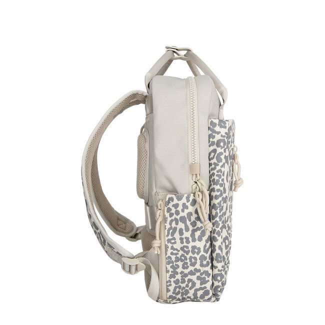 New Rebels 'Urban Leopard' Miami handel backpack - Beige