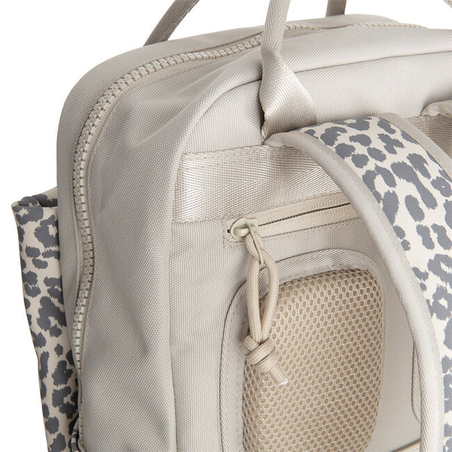 New Rebels 'Urban Leopard' Miami handel backpack - Beige