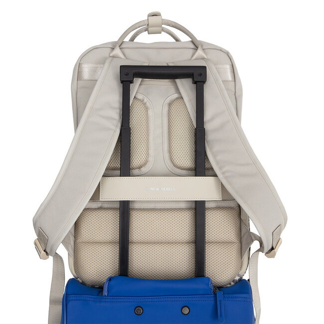 New Rebels 'Urban Leopard' Miami handel backpack - Beige