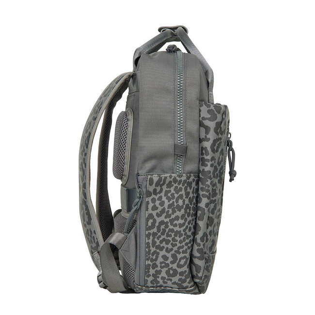 New Rebels 'Urban Leopard' Miami handel backpack - Antraciet