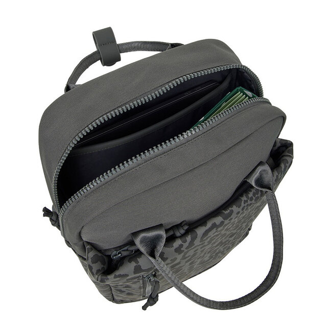 New Rebels 'Urban Leopard' Miami handel backpack - Antraciet