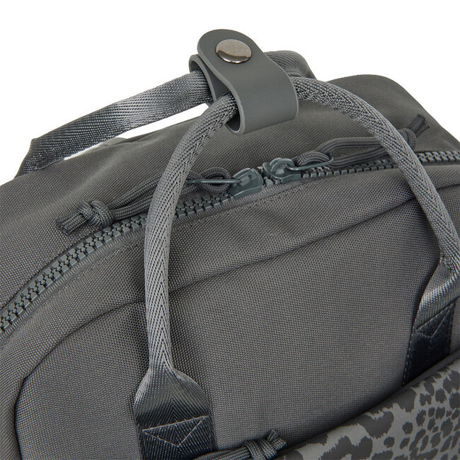 New Rebels 'Urban Leopard' Miami handel backpack - Antraciet
