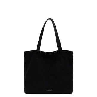 Emily & Noah Shopper 'Eva' Suede Look - Zwart Emily & Noah Shopper 'Eva' Suede Look - Zwart