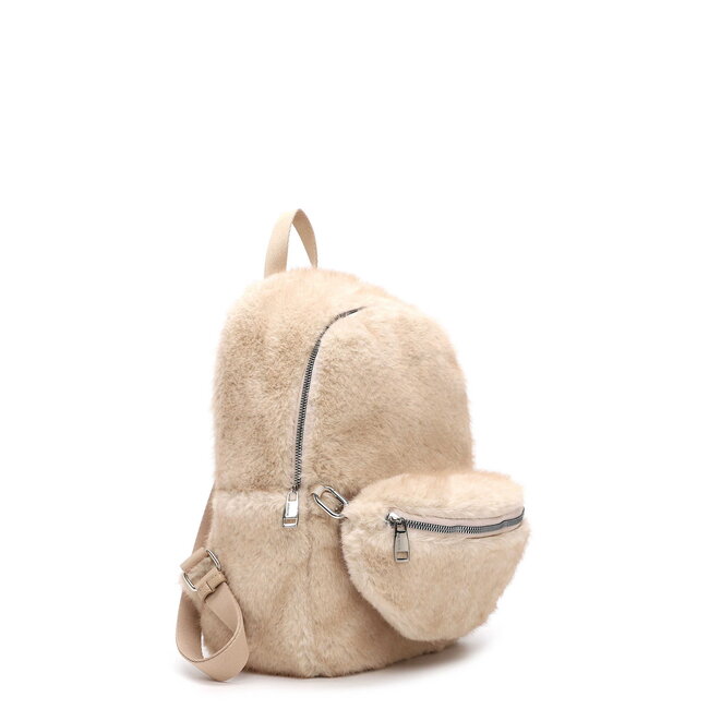 Emily & Noah Imitatiebont Rugzak 'Lucina' - Beige
