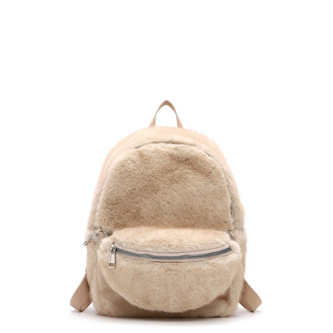 Emily & Noah Imitatiebont Rugzak 'Lucina' - Beige