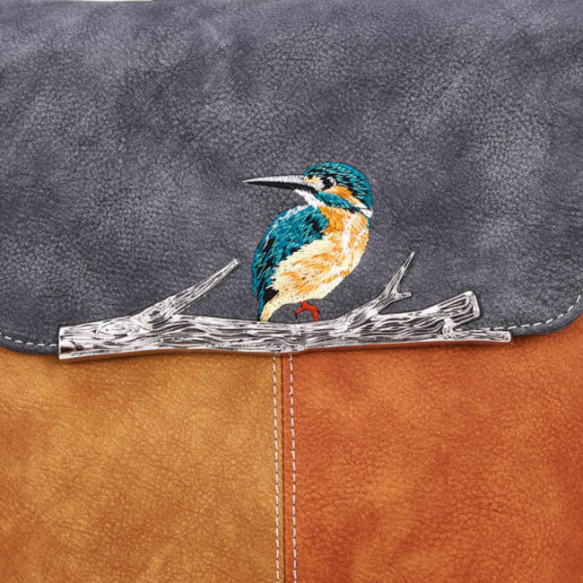 Hi-di-Hi 'Timber' Rugzak/Schoudertas Oranje Beige