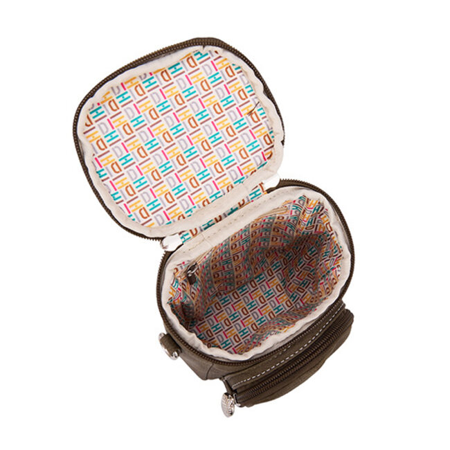 Hi-di-Hi 'Folliage' Crossbody Bruin
