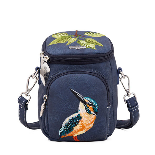 Hi-di-Hi 'Folliage' Crossbody Blauw