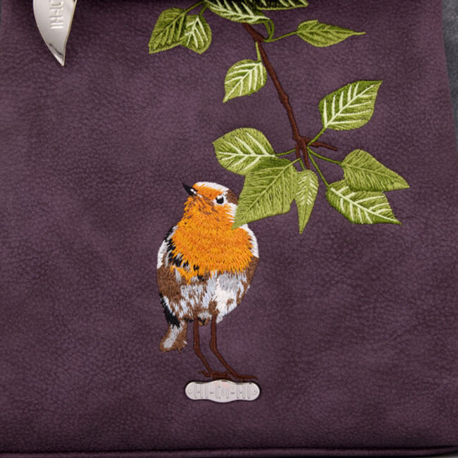 Hi-di-Hi 'Tweet'  Schoudertas/Cross-body Paars/Groen
