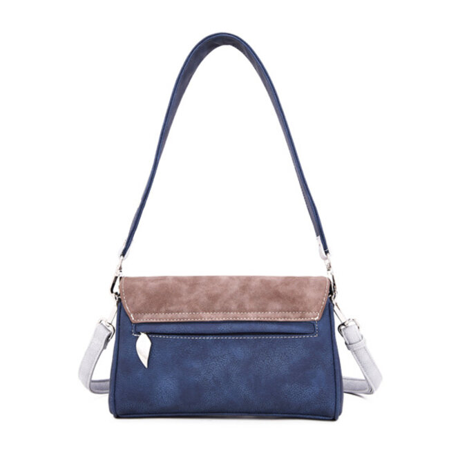Hi-di-Hi 'Twiggle' Clutch/Crossbody Blauw/Paars