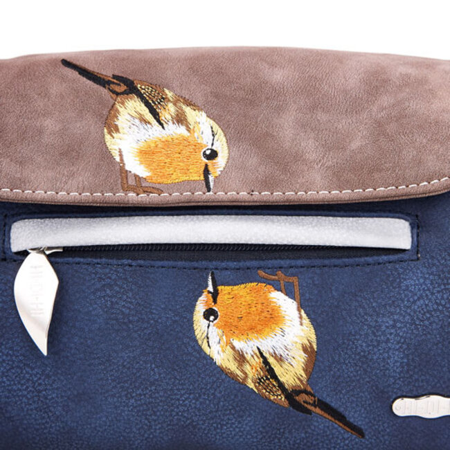Hi-di-Hi 'Twiggle' Clutch/Crossbody Blauw/Paars