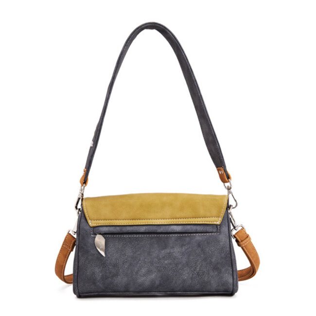 Hi-di-Hi 'Twiggle' Clutch/Crossbody Groen/Grijs