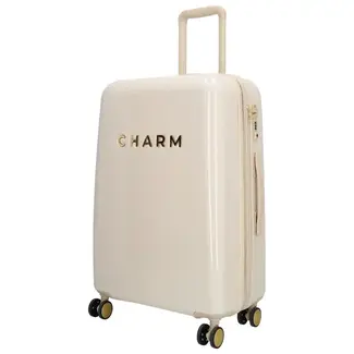 Charm London 'Capetown' Medium Koffer - Beige