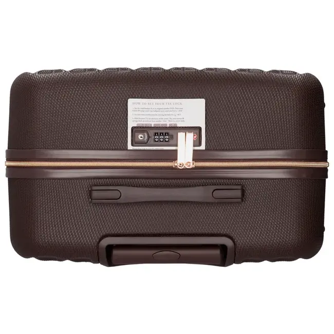 Charm London 'Honey' Handbagage Koffer 38 Liter - Donkerbruin