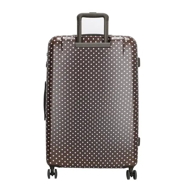Charm London 'Dots'  Reiskoffer 95 Liter - Donkerbruin