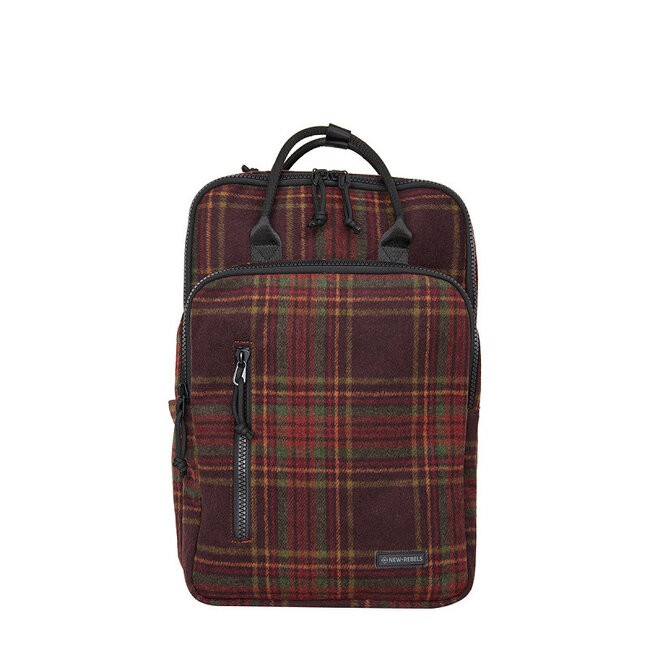 New Rebels 'Scott' Milwaukee Rugzak Bordeaux