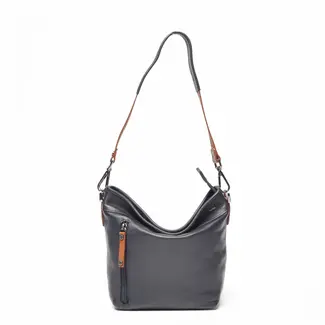 Berba bags & wallets Schoudertas Navy  - Elba Collectie