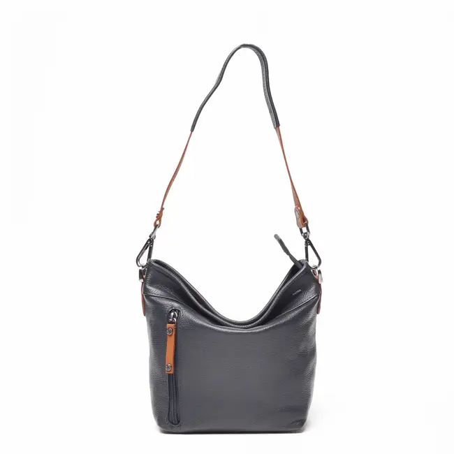 Berba bags & wallets Schoudertas Navy  - Elba Collectie