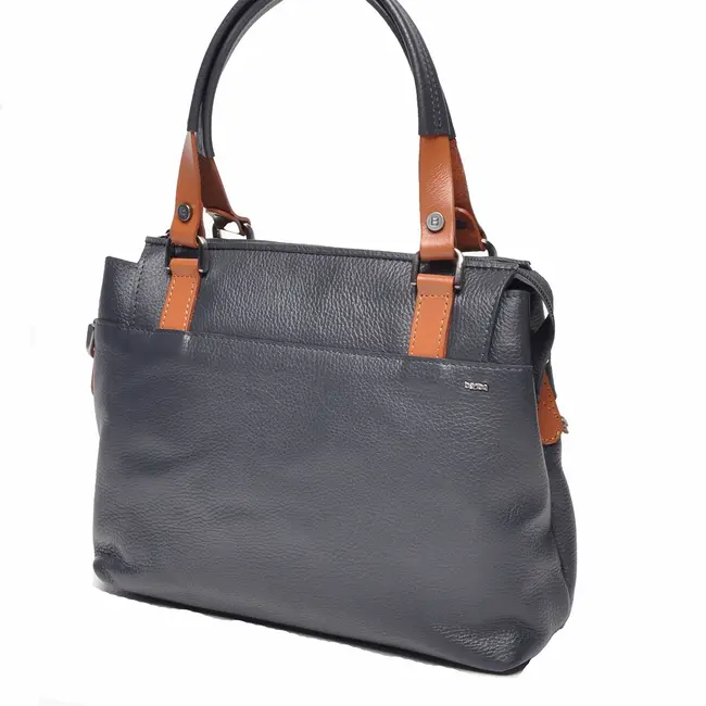 Berba bags & wallets Handtas Navy  - Elba Collectie