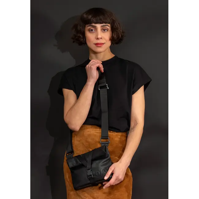 Aunts & Uncles Heuptas/Crossbody 'Tsu' Zwart