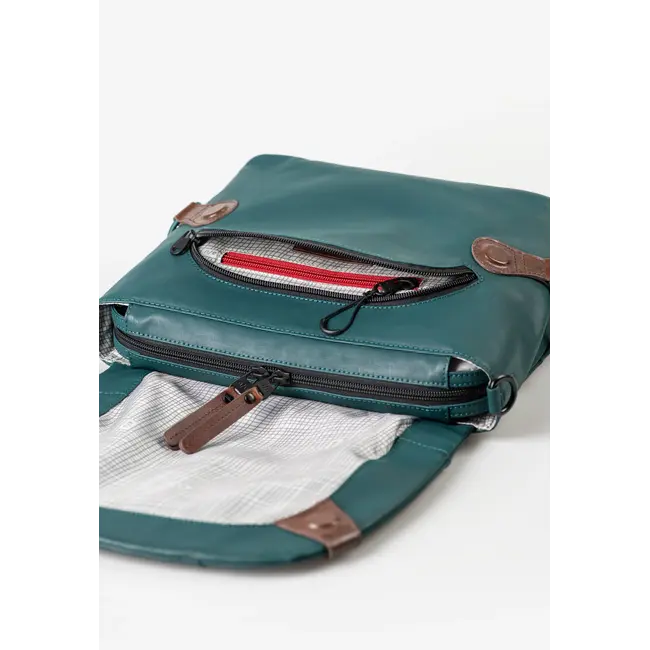 Aunts & Uncles Schoudertas 'Sendai' Transformative Teal