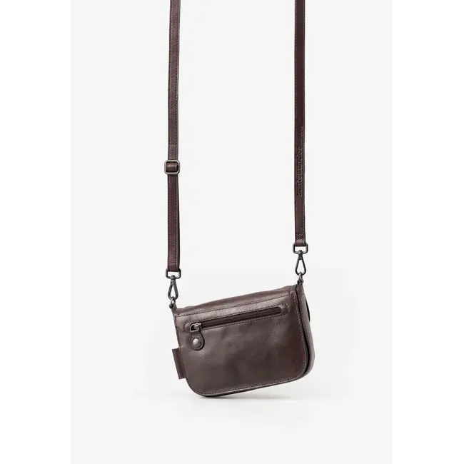 Aunts & Uncles Crossbody 'Mrs. Waffle' Coffee Bean