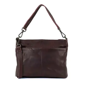 Bear Design Hand/Schoudertas 'Angelica'  Bordeaux