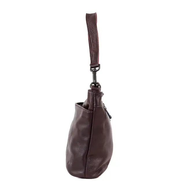 Bear Design Hand/Schoudertas 'Angelica'  Bordeaux