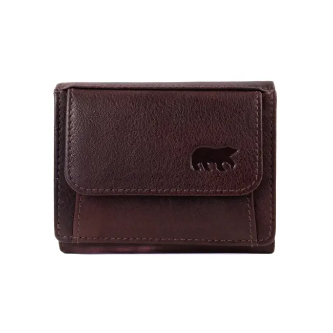 Bear Design Portemonneetje 'Nana' Bordeaux