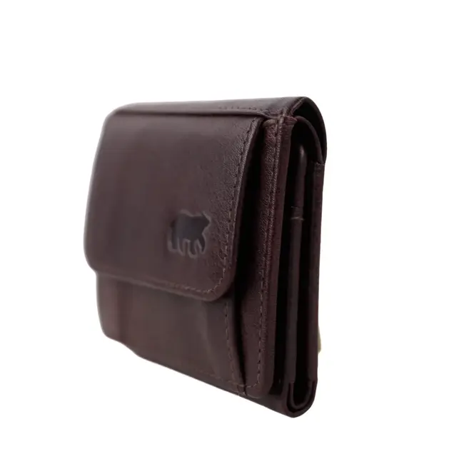Bear Design Portemonneetje 'Nana' Bordeaux