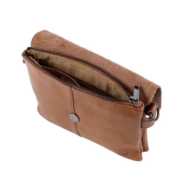 Bear Design Schoudertas met klep 'Billy' Antler